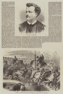 De begrafenis van Victor Noir